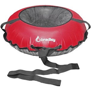 Bradley Heavy-Duty 50" Snow Tube with Reinforced Cover | Rubber Truck Tire Tube Sled for Extreme Sledding and Winter Fun - 1 of 4