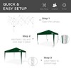 Best Choice Products 10x10ft Pop Up Canopy Outdoor Portable Adjustable Instant Gazebo Tent w/ Carrying Bag - 2 of 4