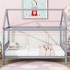 KIGFTSOD Twin House Bed with Headboard and Footboard - 2 of 4