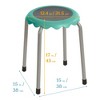 ECR4Kids Daisy Stackable Stool Set, 8-Piece - 2 of 4