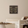 Art Remedy Golden Butterfly Elegant Butterfly Wall Art Unframed - 2 of 4