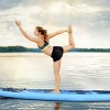 Costway 9.8'/10'/11' Inflatable Stand Up Paddle Board 6.5” Thick SUP with Premium Accessories - 3 of 4