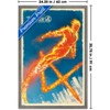 Trends International Marvel Fantastic Four: First Steps (2025) - The Human Torch Framed Wall Poster Prints - 3 of 4