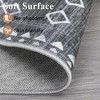 Faux Wool Modern Bohemian  Printed Area Rug Low Pile Non Slip Non Shedding Pet Friendly Machine Washable Carpet Perfect for Home Decoration - 3 of 4