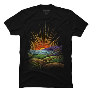 Men's Design By Humans in the evening By DBHOriginals T-Shirt - 1 of 4