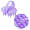 Unique Bargains Portable Plastic Shampoo Massage Hair Brush with Handle 2 Pcs - 3 of 4