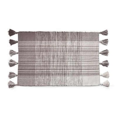 tag Tag Tassel Plaid Rugs Doormat 36L x24W inches