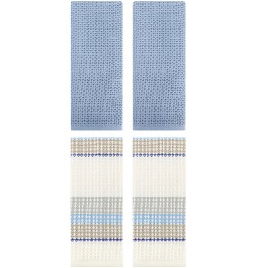REGALWOVEN 4 Pcs Cotton Soft Absorbent Waffle Hand Towel for Home - 1 of 4