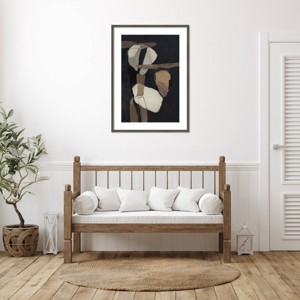 Amanti Art All Attached by Jacob Q Wood Framed Wall Art Print - 1 of 4