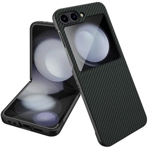 Nakedcellphone Slim Case for Samsung Galaxy Z Flip 6 5G Phone (2024), Dense Hard Cover with Soft-Touch Powder Coat - 1 of 4