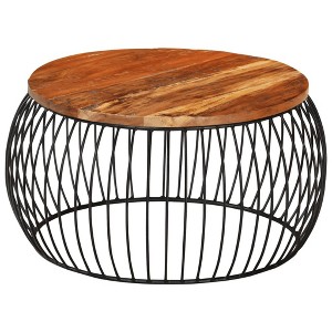 vidaXL Coffee Table 26.8 in. Solid Reclaimed Wood - 1 of 4