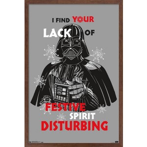 Trends International Star Wars: Saga - Festive Spirit Framed Wall Poster Prints - 1 of 4