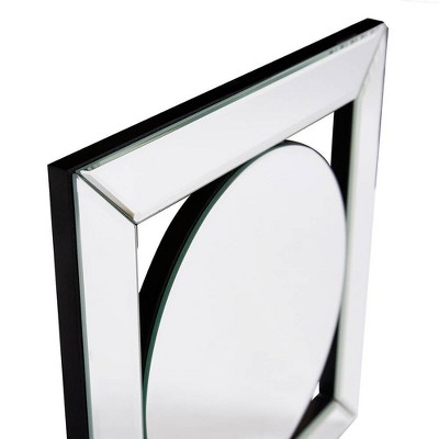 Lula 12" Square Beveled Edge Wall Mirror