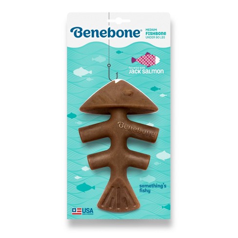 Benebone Fishbone Dog Chew Toy - Fish - M - image 1 of 4