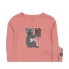Leveret Girl and Doll Matching Cotton Pajamas - Animal Prints - 2 of 3