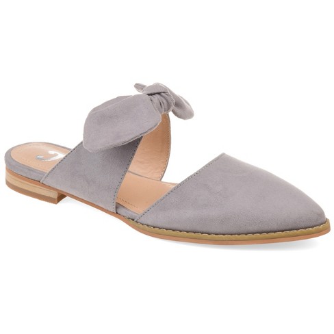 Journee Collection Womens Telulah Slip On Pointed Toe Mules Flats - image 1 of 4