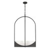 Z-Lite Devon 6 - Light Chandelier in  Matte Black - 3 of 4
