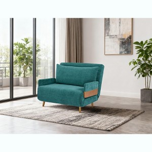 Racxily 3-in-1 Sven Sofa Bed, Upholstered Convertible Sleeper Accent Chair - 1 of 4