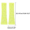 INSPIRE CHIC Women's Long Elastic Mesh Rhinestone Cosplay Net Half Finger Sleeves Gloves for Female Dance Party 1Pair - 2 of 4