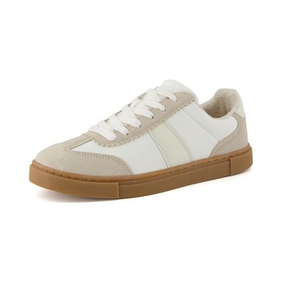 CUSHIONAIRE Balance Women's Fashion Sneakers – Retro Design, Comfort Foam, Wide Widths, Perfect for Everyday or Casual Wear