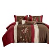 Esca Coira Elegant & Luxurious 7pc Comforter Set:1 Comforter, 2 Shams, 2 Cushions, 1 Decorative Pillow, 1 Breakfast Pillow - image 2 of 4