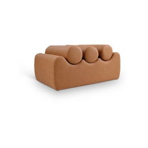 Meridian Furniture,Rumble Vegan Leather Bench - 1 of 4