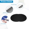 Unique Bargains Durable Felt Fabric Non-Slip Self-Adhesive Elastic Furniture Pads Black 8 Pcs - 3 of 4