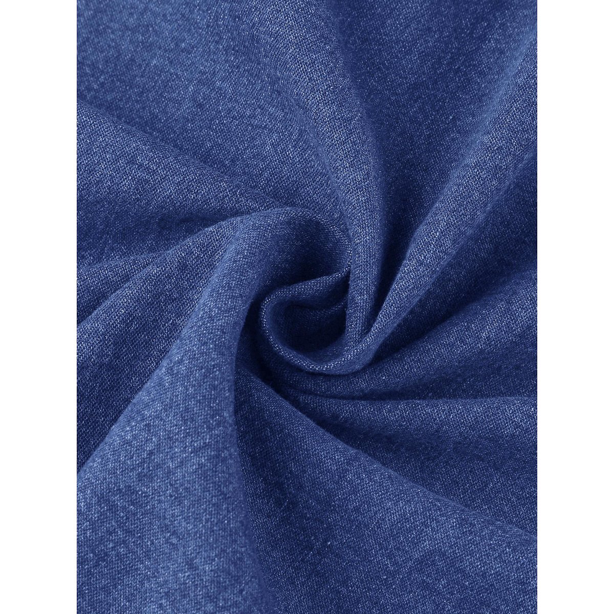 Женские платья INSPIRE CHIC Women's Sleeveless Notched Lapel Denim Dress Blue X-Small — фото 4