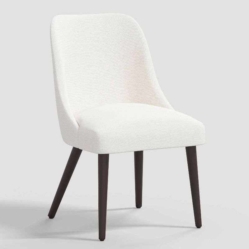 Geller Modern Dining Chair in Textured Linen Zuma - Threshold™, 1 of 9