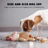 Nocciola 9-in-1 Pig Plush Dog Toys,Funny Piggy Puzzle Toy with 8 Pork Food Squeaky & Crinkle Toys,Stimulating Enrichment Toys for Small Medium Dogs - 2 of 4