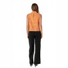 Women's Burnout Pleated Sleeveless Top - 2.7 AUGUST APPAREL - 2 of 4