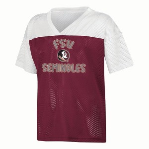 NCAA Florida State Seminoles Girls' White Jersey - 1 of 3