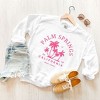 Simply Sage Market Women's Graphic Sweatshirt Palm Springs Palm Trees - 3 of 3