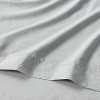 250 Thread Count Organic Percale Sheet Set - Threshold™ - 3 of 4