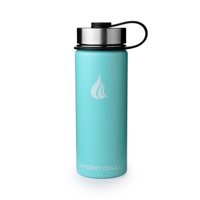 18oz Teal Stainless Steel Wide Mouth Water Bottle