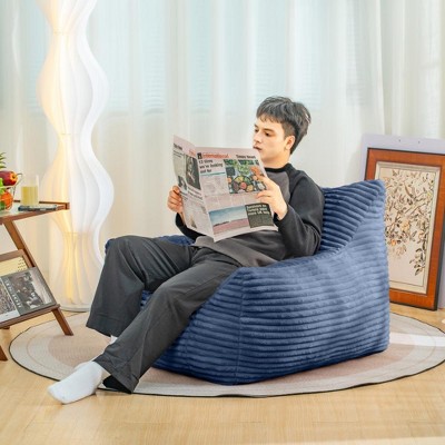 Vynxaria Bean Bag Chair for Adults with Armrests