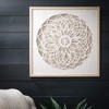 Sullivans 23.75" Woven Paper Mandala Wall Decor Set of 2  Multicolored - 3 of 4