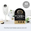 Big Dot of Happiness Roaring 20’s - 1920s Art Deco Jazz Party Scavenger Hunt - 1 Stand and 48 Game Pieces - Hide and Find Game - 2 of 4
