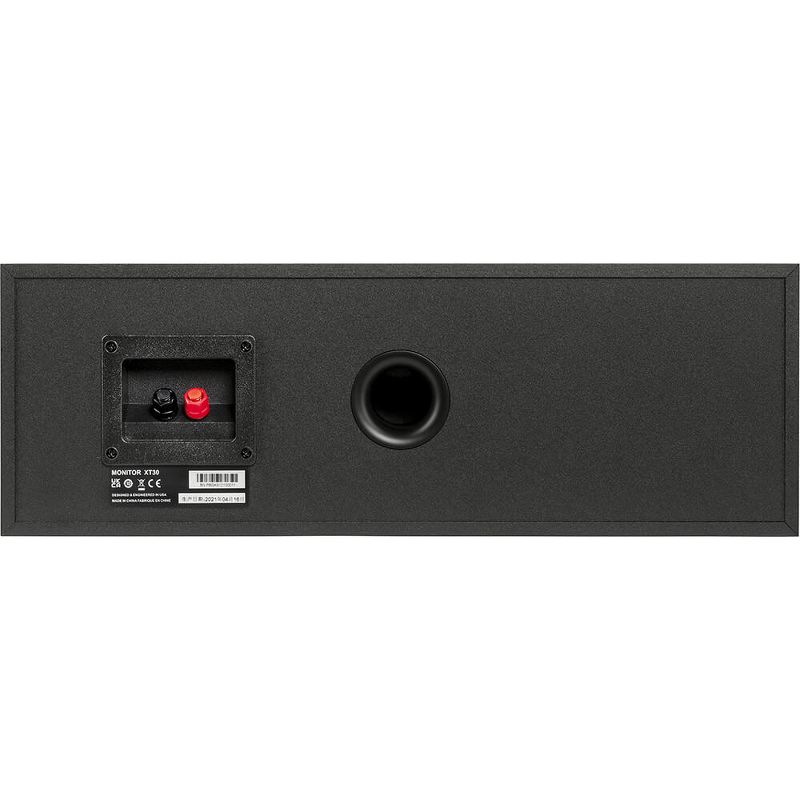 Polk Audio MXT30 Monitor XT30 Black High-Resolution Center Channel Speaker, 3 of 7