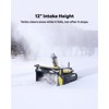 YARBO Snow Blower Robot, 24/7 Autonomous 2-Stage Robotic Snowblower with 6-40ft Throwing Distance, 12" Cleaning Height - 4 of 4