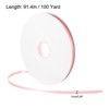 Unique Bargains Double Face Solid DIY Wrapping Decoration Roll Satin Ribbon - 2 of 3