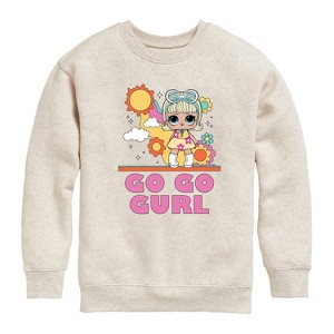 Boys' - LOL Surprise! - Go Go Gurl Graphic Long Sleeve Fleece Sweatshirt - 1 of 4