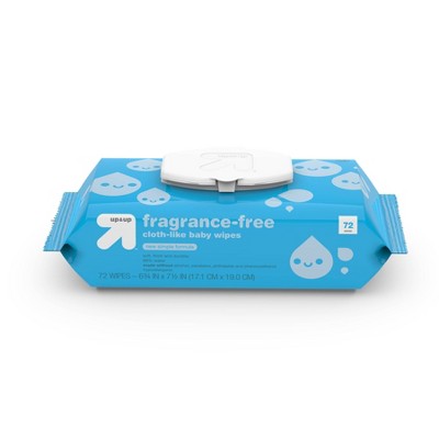 Fragrance Free Baby Wipes - 72ct - up & up™