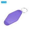 Unique Bargains Blank Vintage Motel Keychain for DIY Ornament Backpack Label 16 Pcs - 3 of 4