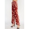 Women's Floral Velvet Trousers - ELLISON - 2 of 3
