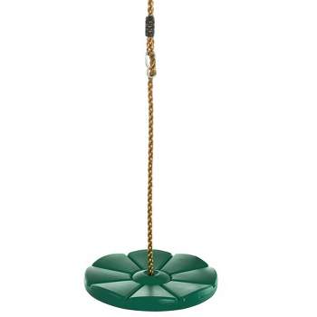 Machrus Swingan Cool Disc Swing With Adjustable Rope - Fully Assembled - Mint Green