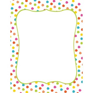 Great Papers Circus Dots Letterhead 80/Pack 2012410 - 1 of 1