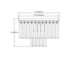 Elk Home Palacial 1 - Light Semi-Flush Mount in  Polished Chrome - 2 of 4