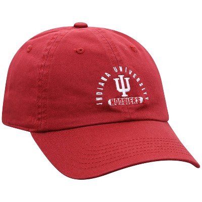  NCAA Indiana Hoosiers Men's Garment Washed Relaxed Fit Hat 