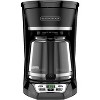 BLACK+DECKER 12-Cup Programmable Coffeemaker, Black, CM1070B-2 - 2 of 4